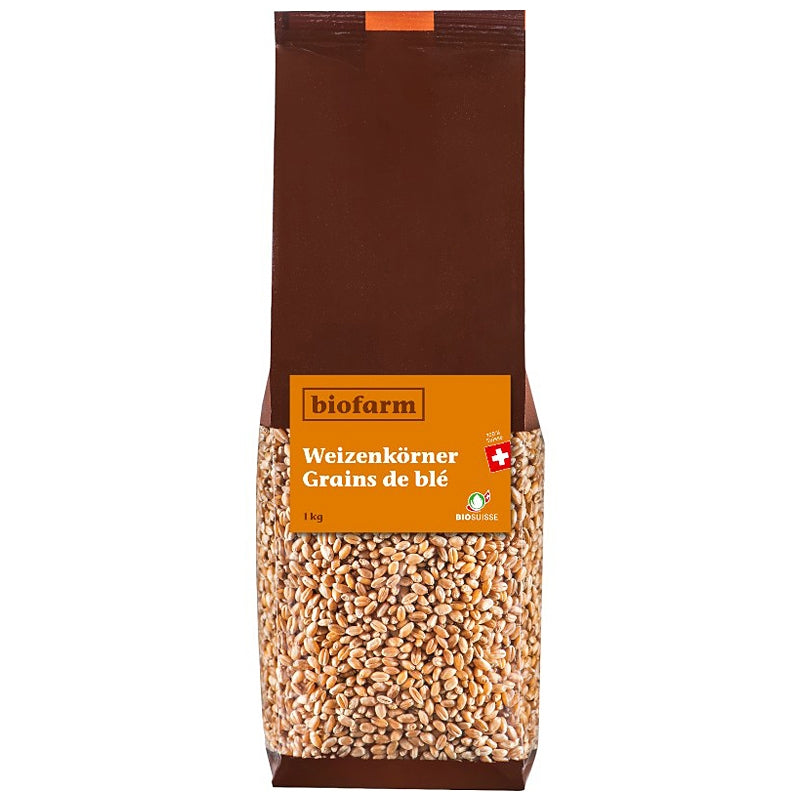 Biofarm - Grains de blé suisses BIO 1kg