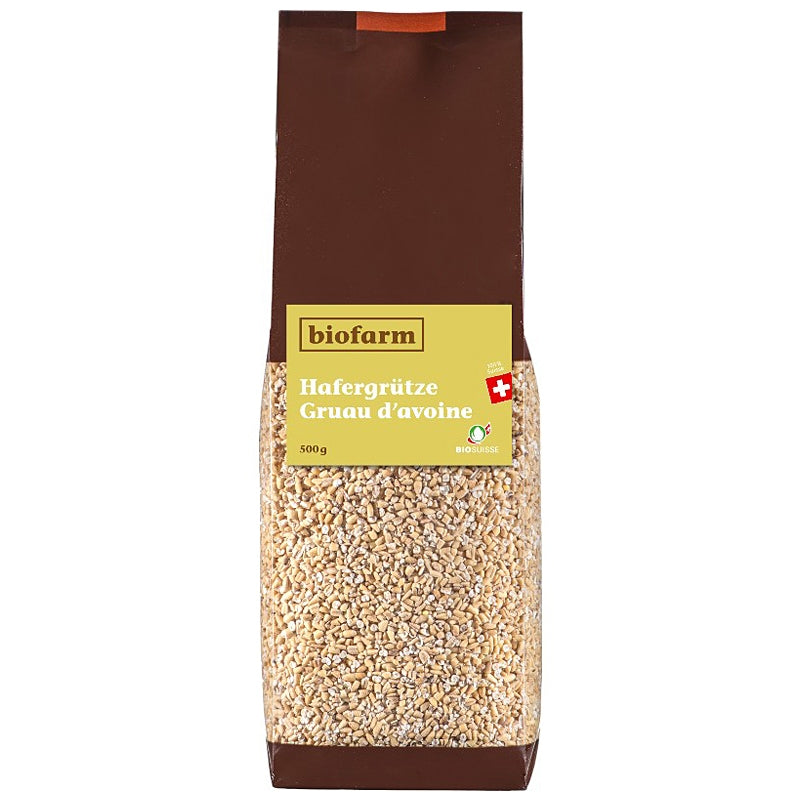 Biofarm - Gruau d'avoine suisse BIO 500g