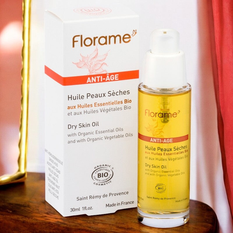 Florame - Anti-Aging-Öl für trockene Haut BIO 30ml