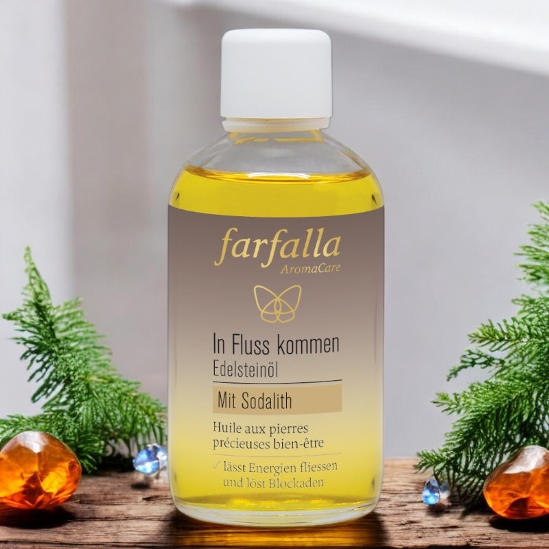 Farfalla - Huile aux pierres précieuses BIO Bien-être 100ml