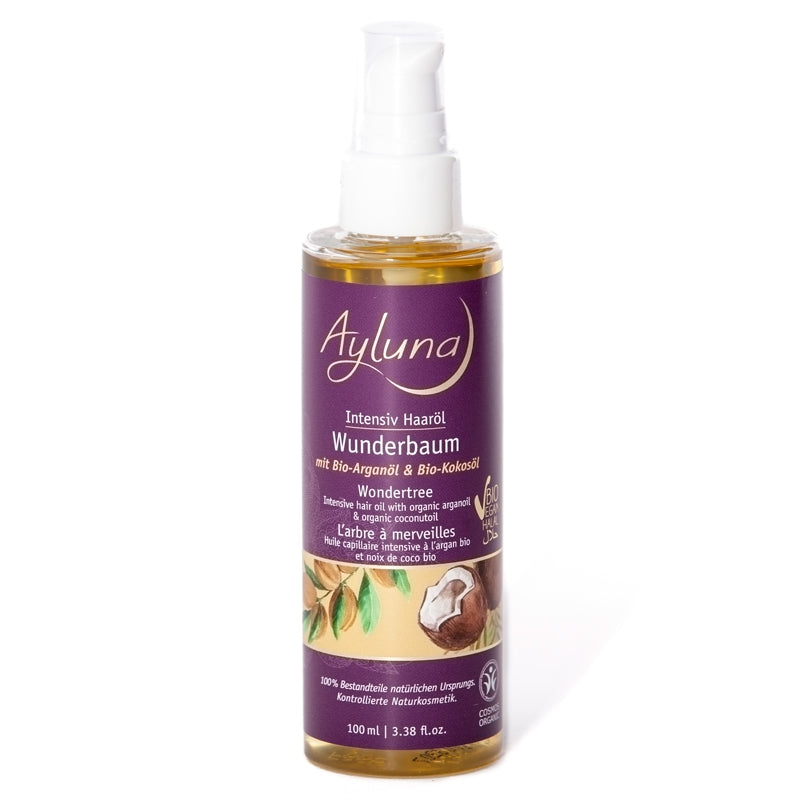 Ayluna - Huile capillaire intensive BIO argan & coco 100ml