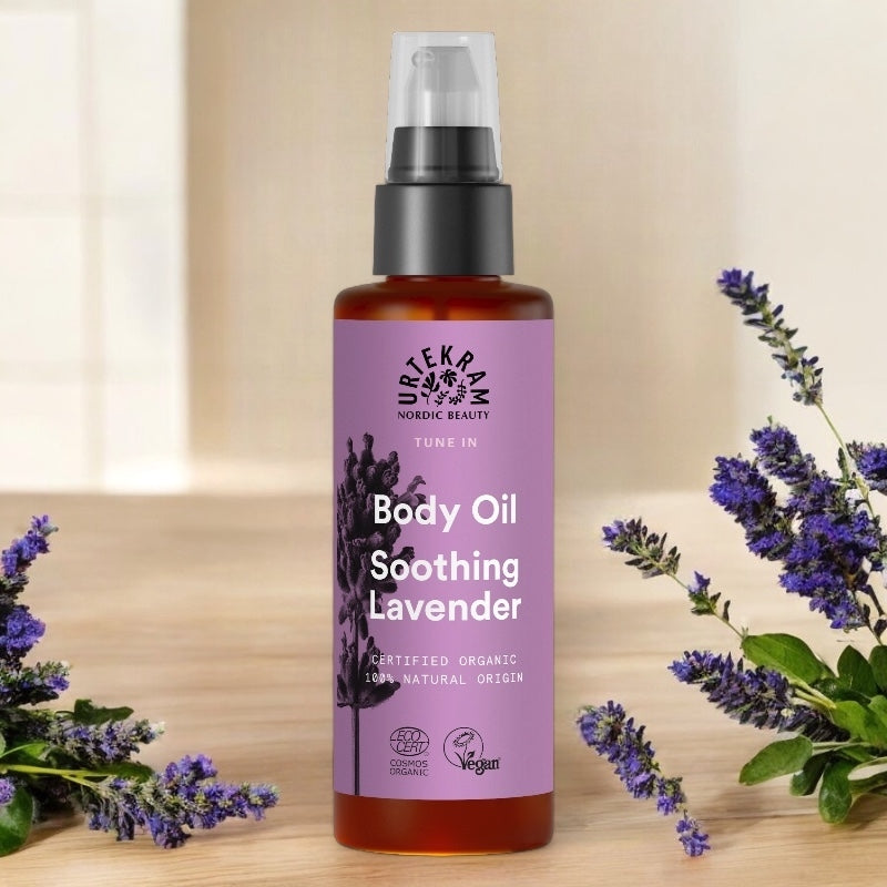 Körperöl ausgleichend mit Lavendel violett BIO