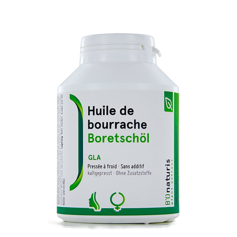 BIOnaturis - Borretschöl 500 mg, 180 Kapseln