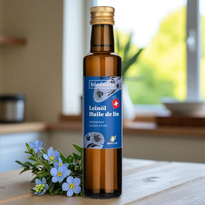 Biofarm - Huile de lin suisse BIO 250ml
