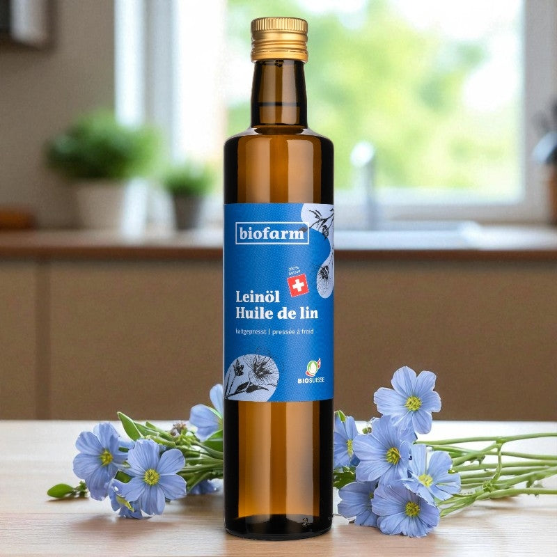 Biofarm - Huile de lin suisse BIO 500ml