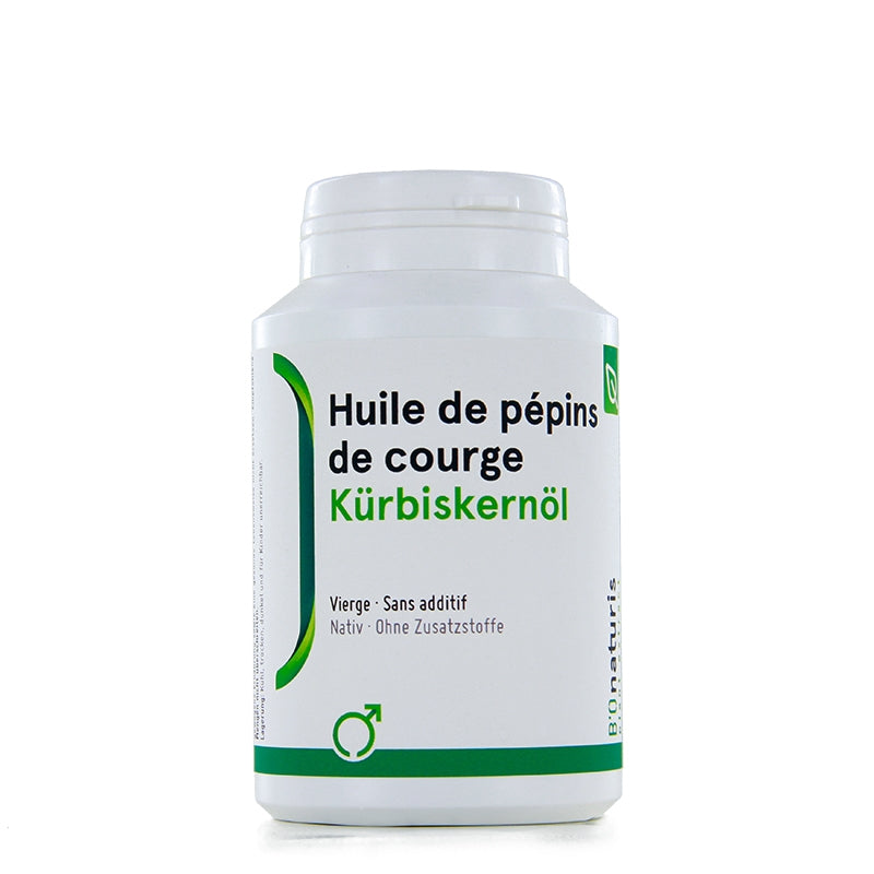 BIOnaturis - Kürbiskernöl 500 mg 180 Kapseln