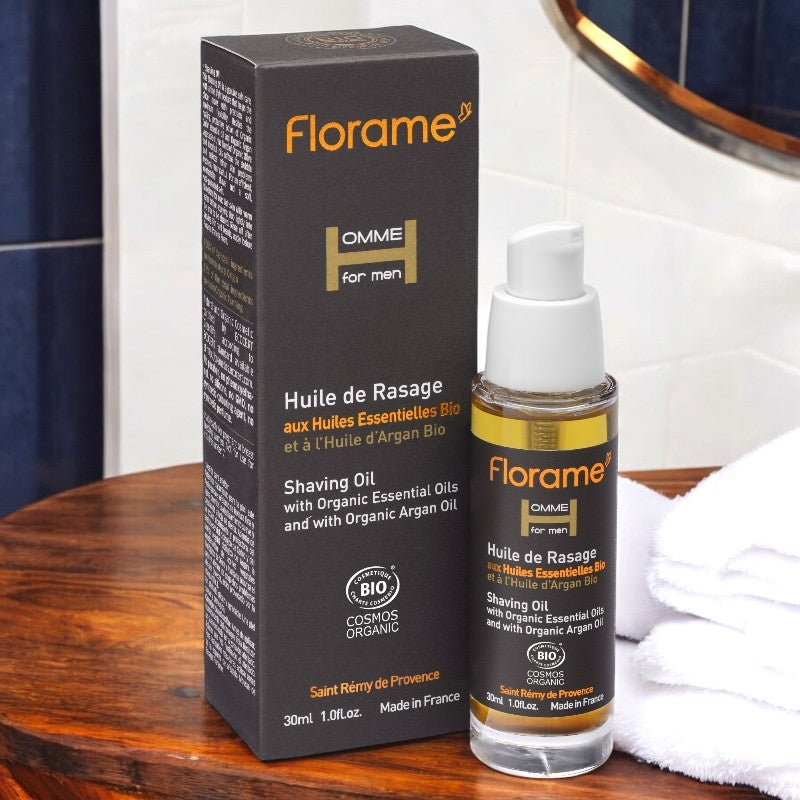 Florame - Rasieröl für Männer Zeder & Argan BIO 30ml