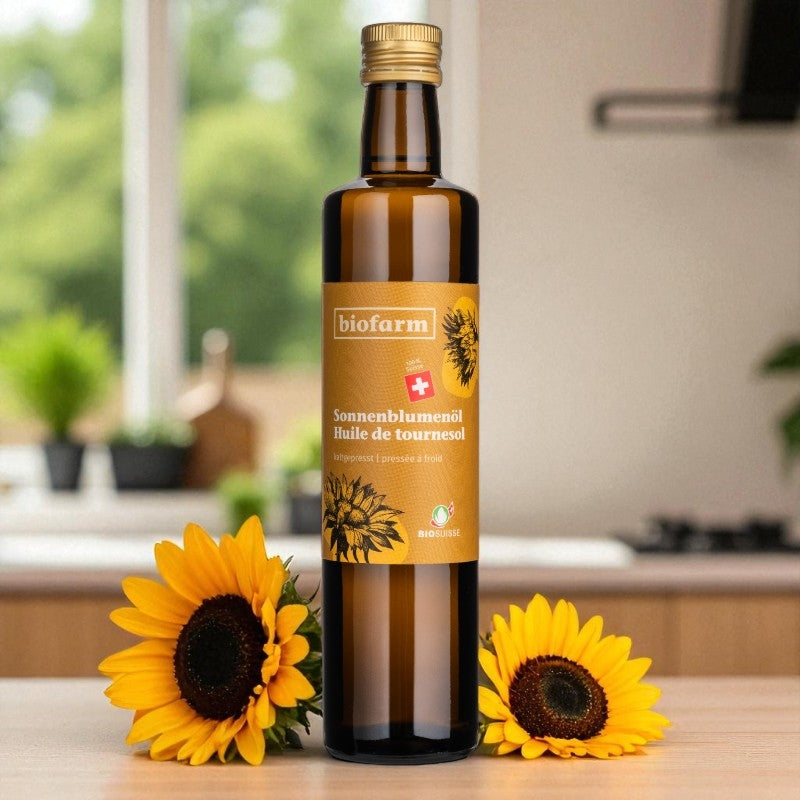 Biofarm - Huile de tournesol suisse BIO 500ml
