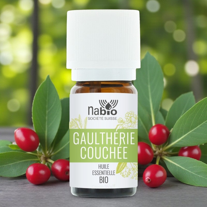 Huile essentielle BIO Gaulthérie couchée