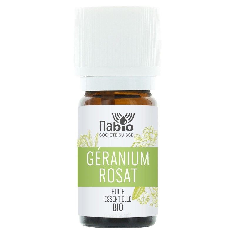 Huile essentielle BIO Géranium rosat