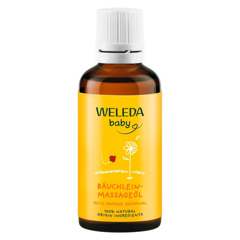 Baby Bauchmassageöl Mandel BIO