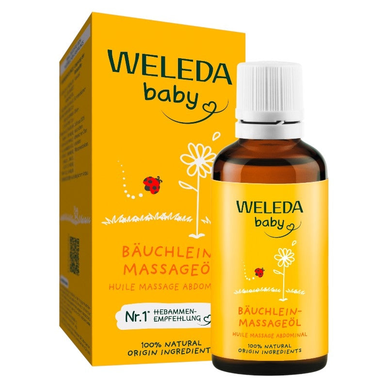 Baby Bauchmassageöl Mandel BIO