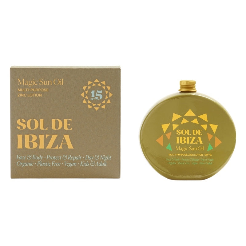 Huile solaire visage & corps BIO IP 15 - 100ml