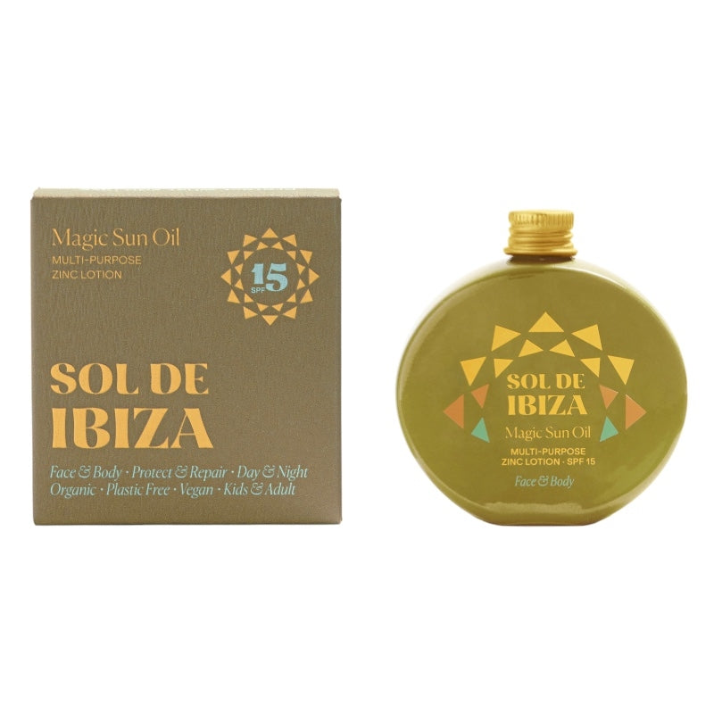 Sonnenöl Gesicht & Körper LSF 15 BIO - 30ml