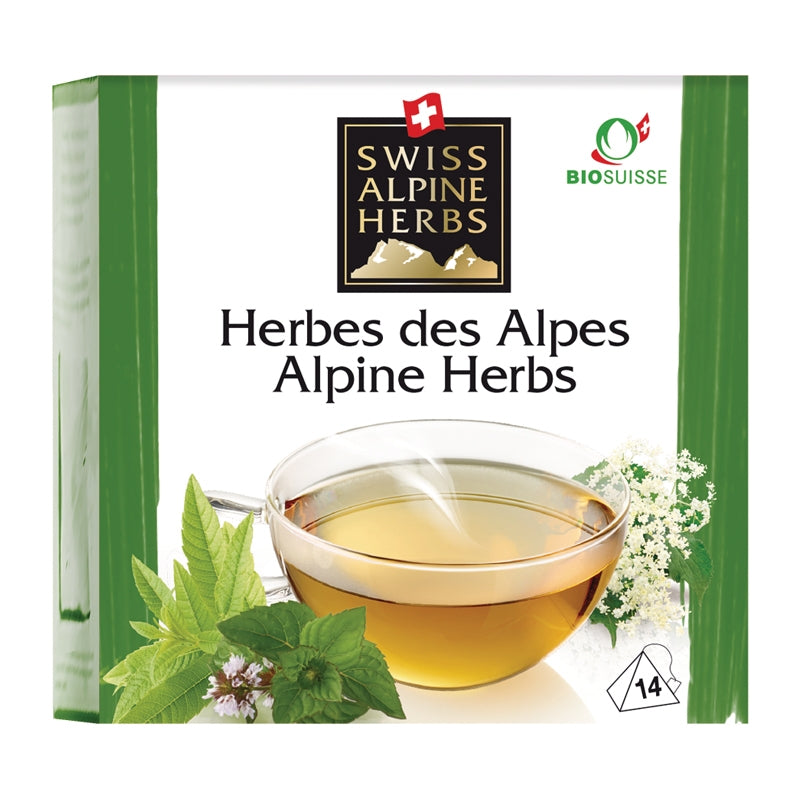 Infusion aux herbes des Alpes BIO 14 sachets