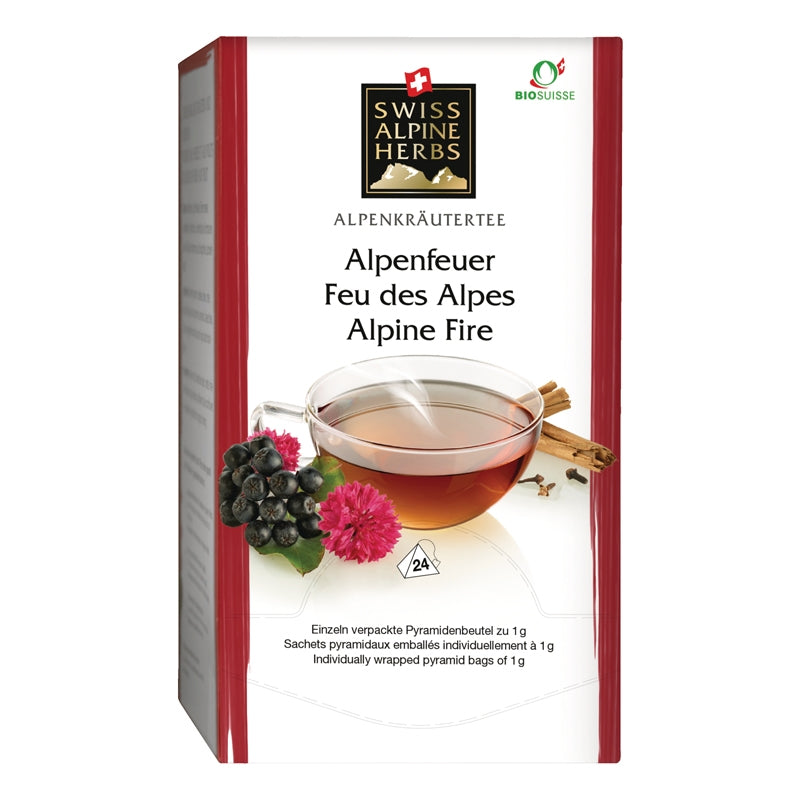 Infusion feu des Alpes BIO 24 sachets