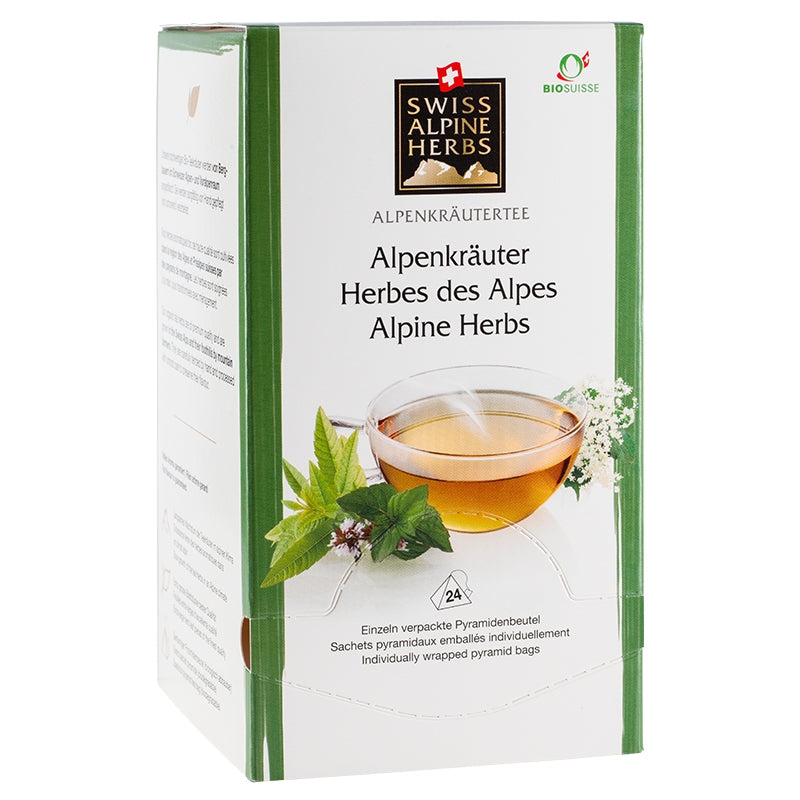 Infusion herbes des alpes BIO 24 sachets