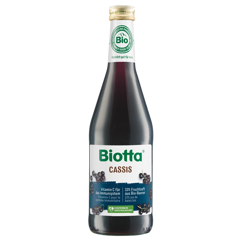 Biotta - Bio-Johannisbeersaft mit Aufguss und Agavensirup 500ml