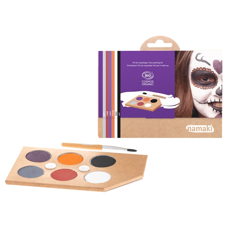 Bio-Make-up-Set mit 6 Farben - Welt des Horrors - Namaki
