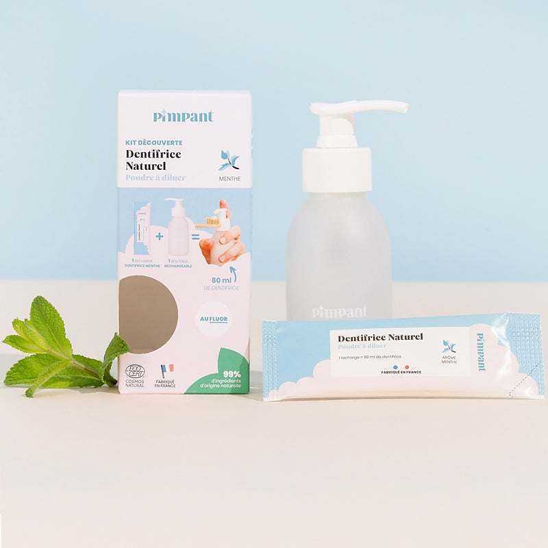 Kit découverte dentifrice menthe