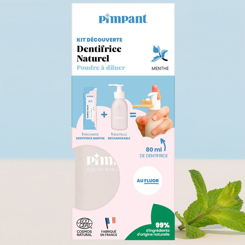 Kit découverte dentifrice menthe