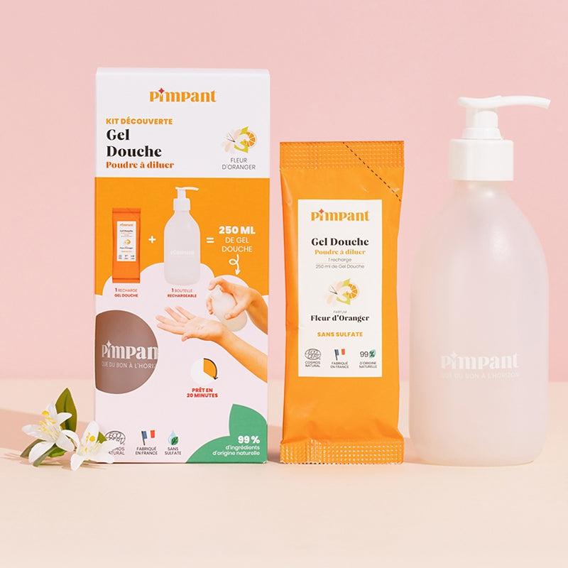 Kit découverte gel douche fleur d'oranger