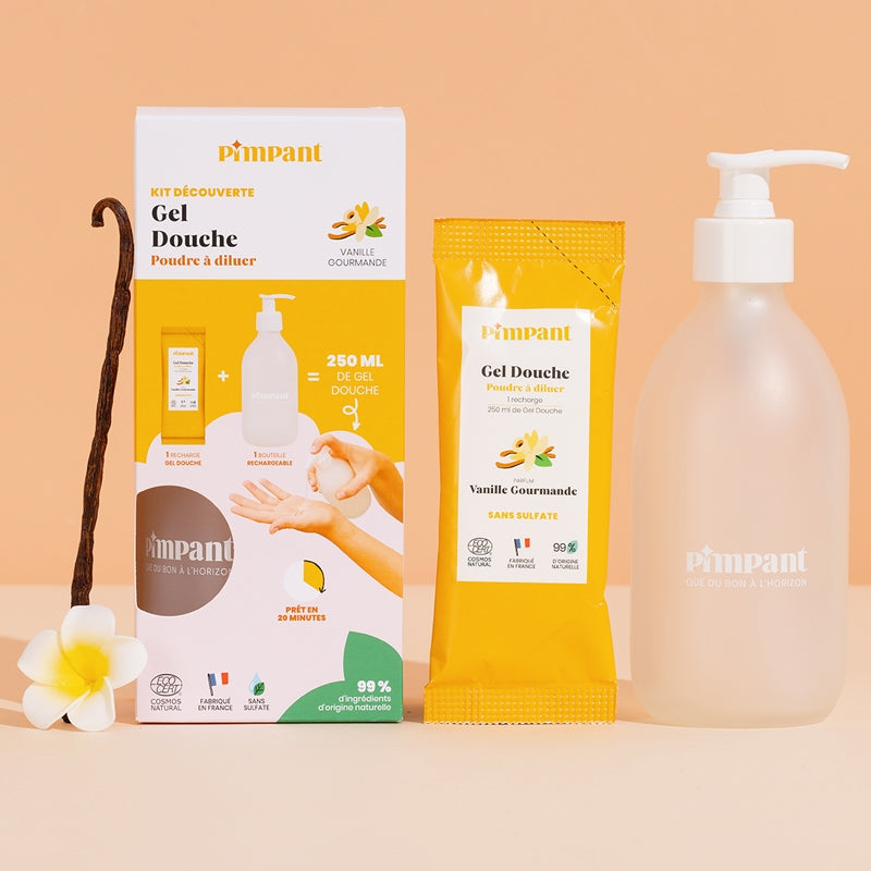 Kit découverte gel douche vanille gourmande