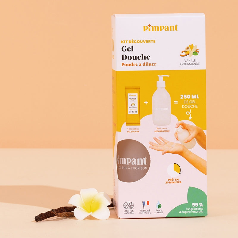 Kit découverte gel douche vanille gourmande