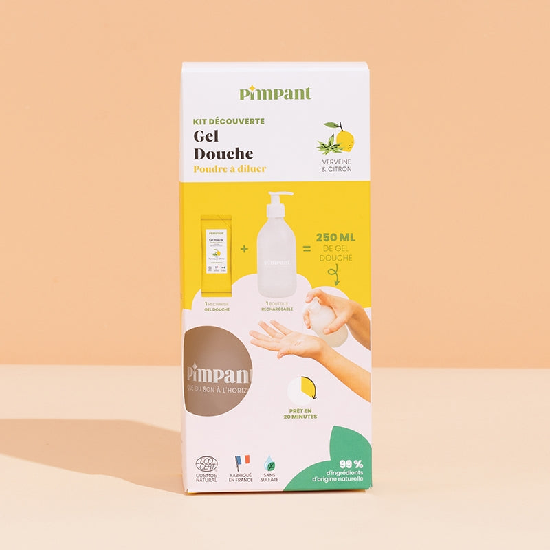 Kit découverte gel douche verveine & citron