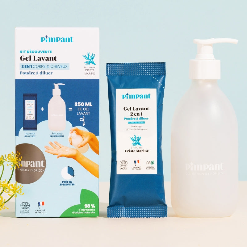 Kit découverte gel lavant 2 en 1 criste marine