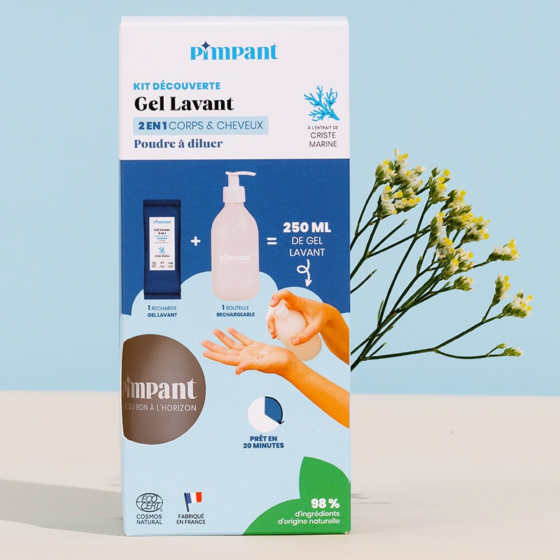 Kit découverte gel lavant 2 en 1 criste marine