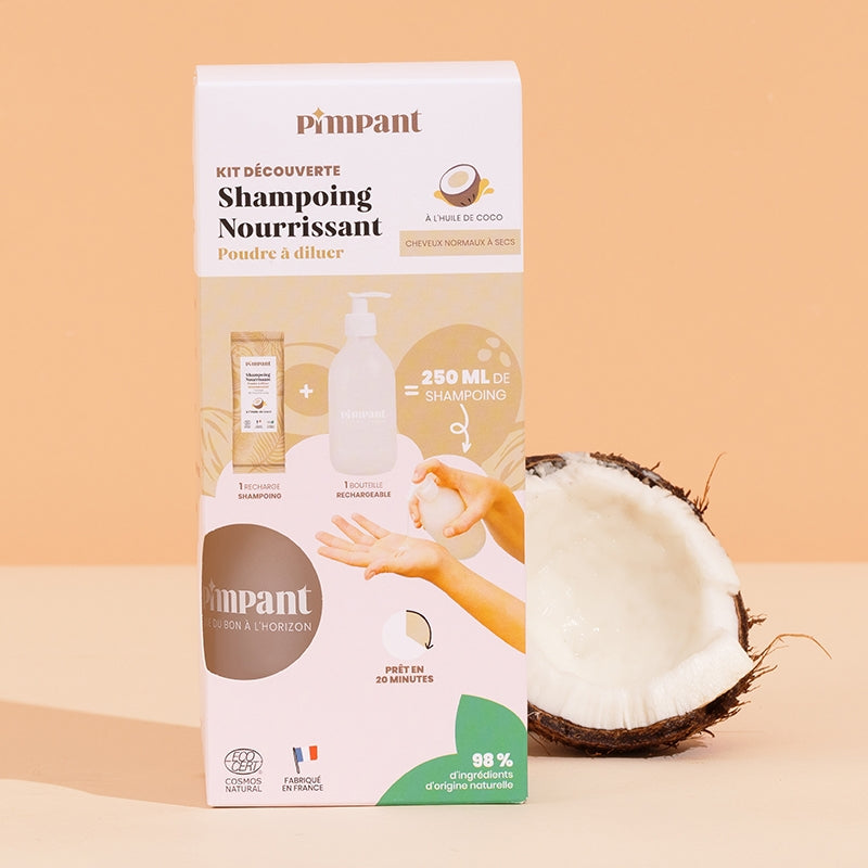 Kit découverte shampooing nourrissant coco