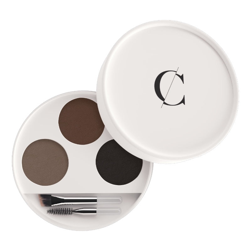 Couleur Caramel - Kit sourcils Brunes N°29 BIO 3x0,8g