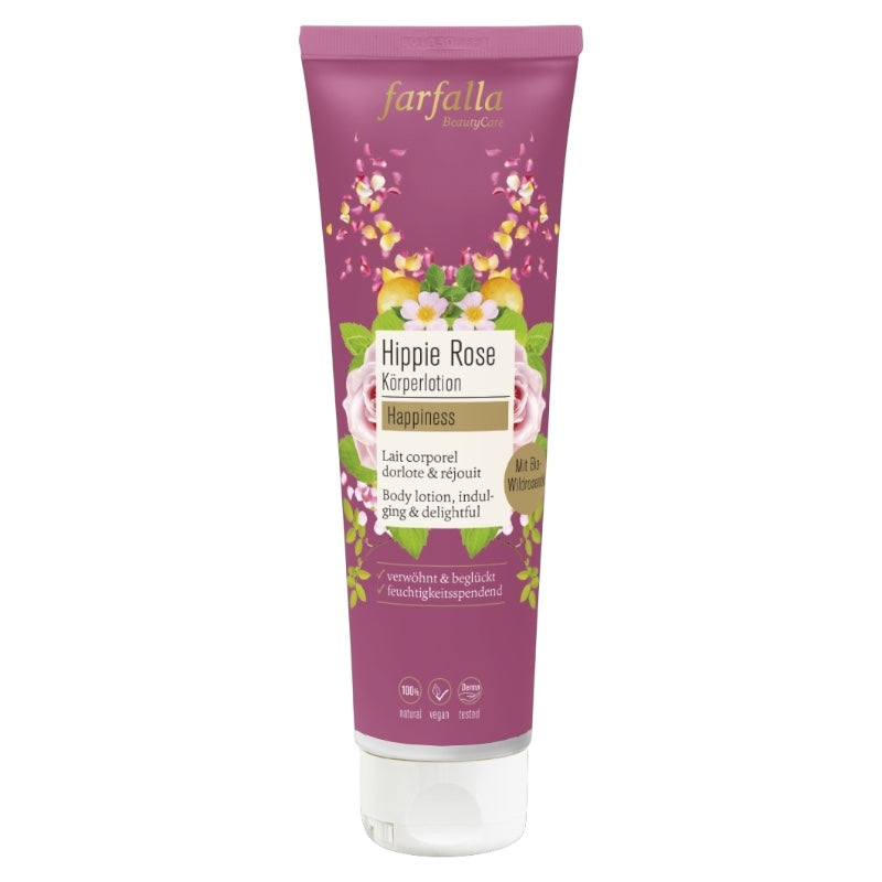 Farfalla - Körperlotion Rose, Iris, Vanille & Orange BIO 150ml