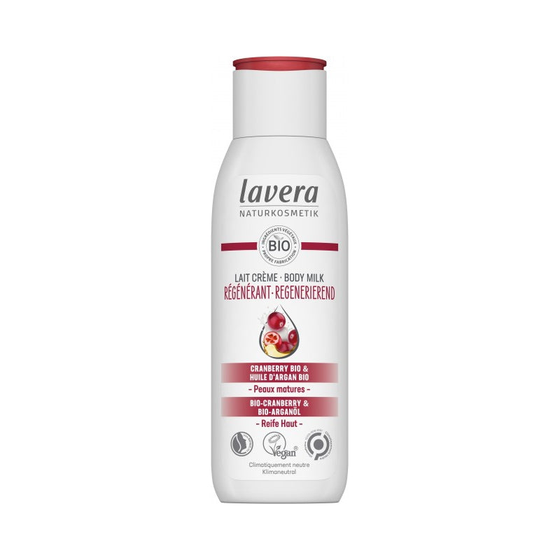 Lait crème régénérant BIO cranberry & argan