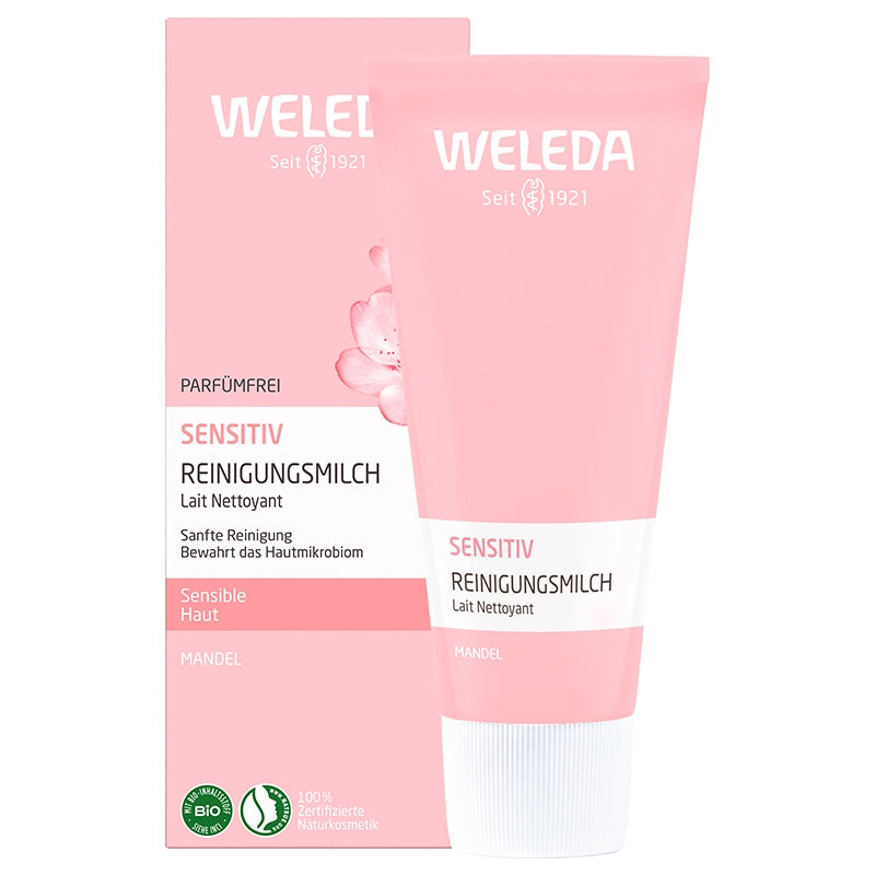 Lait nettoyant sensitiv amande BIO