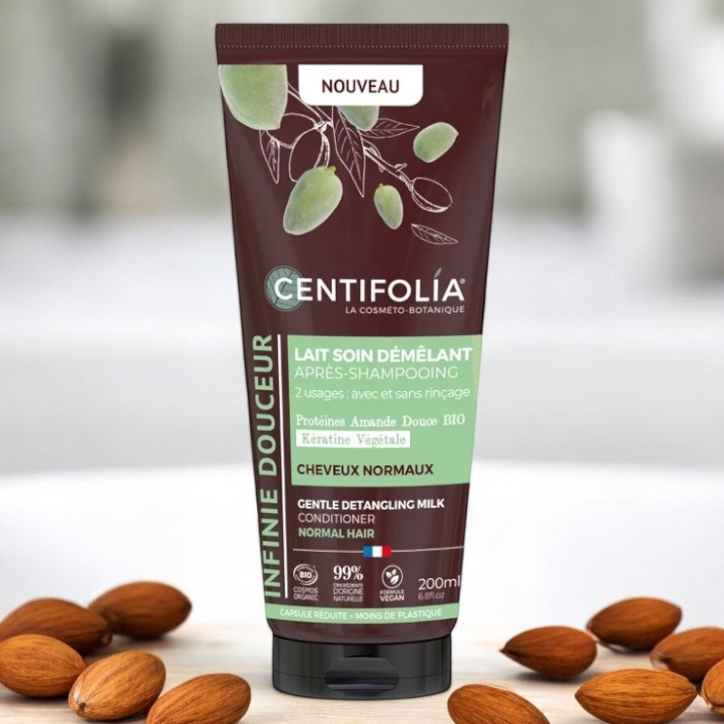 Centifolia - Lait soin démêlant douceur après-shampooing BIO amande 200ml