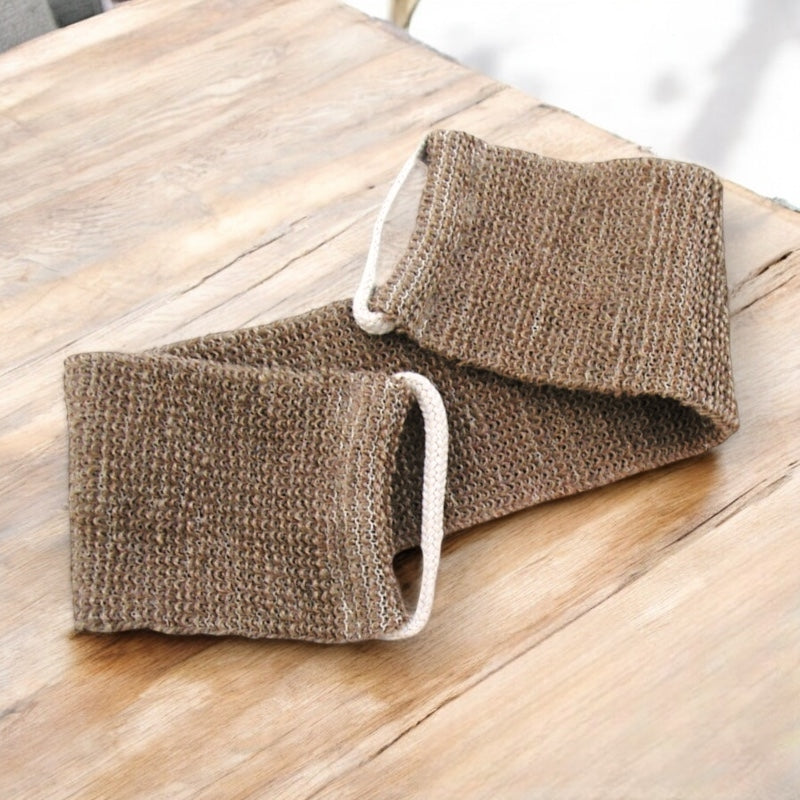 Anaé - Lanière de massage & exfoliante en jute & coton BIO