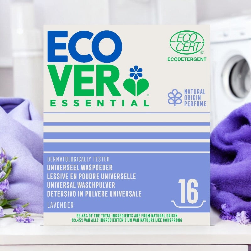 Ecover - Lessive poudre universelle lavande 1,2kg