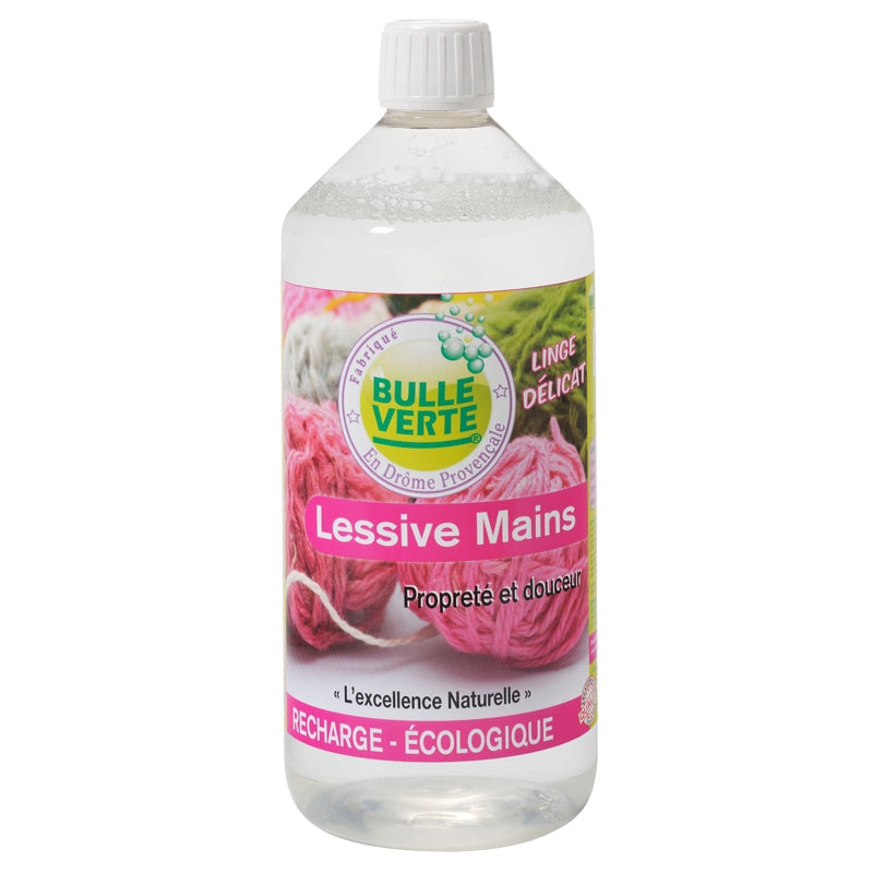 Bulle Verte - Lessive à la main lavandin ECO 1l