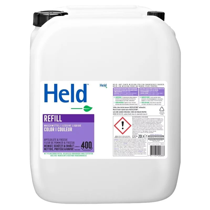 Held - Lessive couleur fleur de pommier & freesia 20l