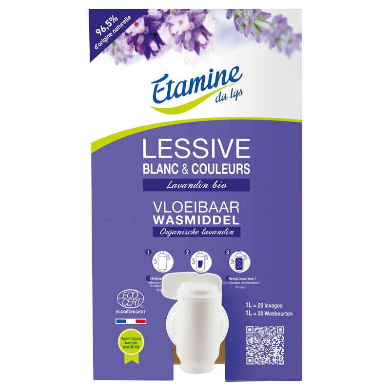 Etamine du Lys - Lessive liquide écologique lavandin 10kg