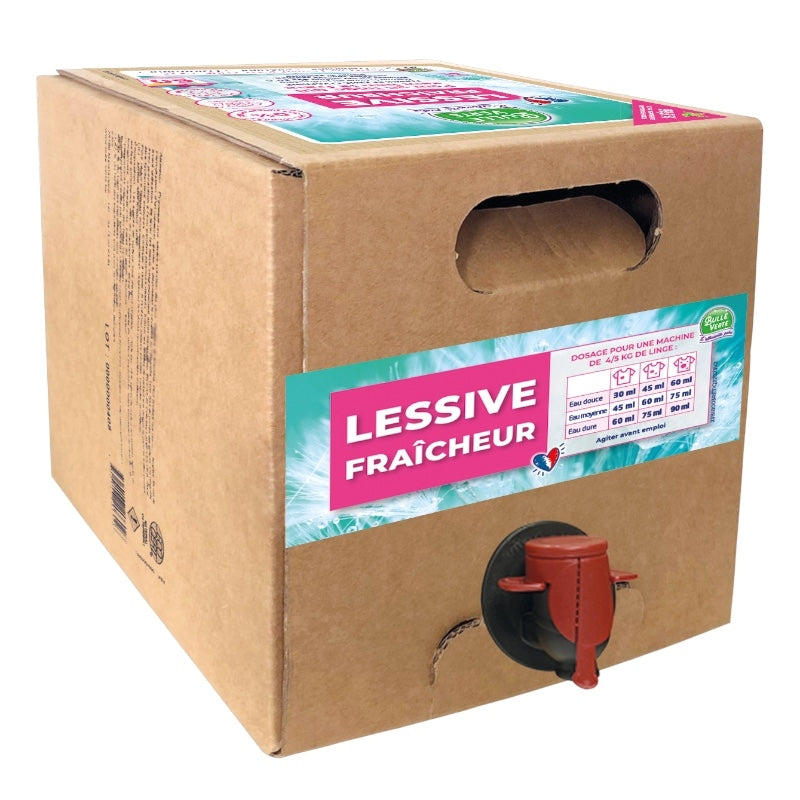 Bulle Verte - Lessive liquide fraîcheur ECO 3l