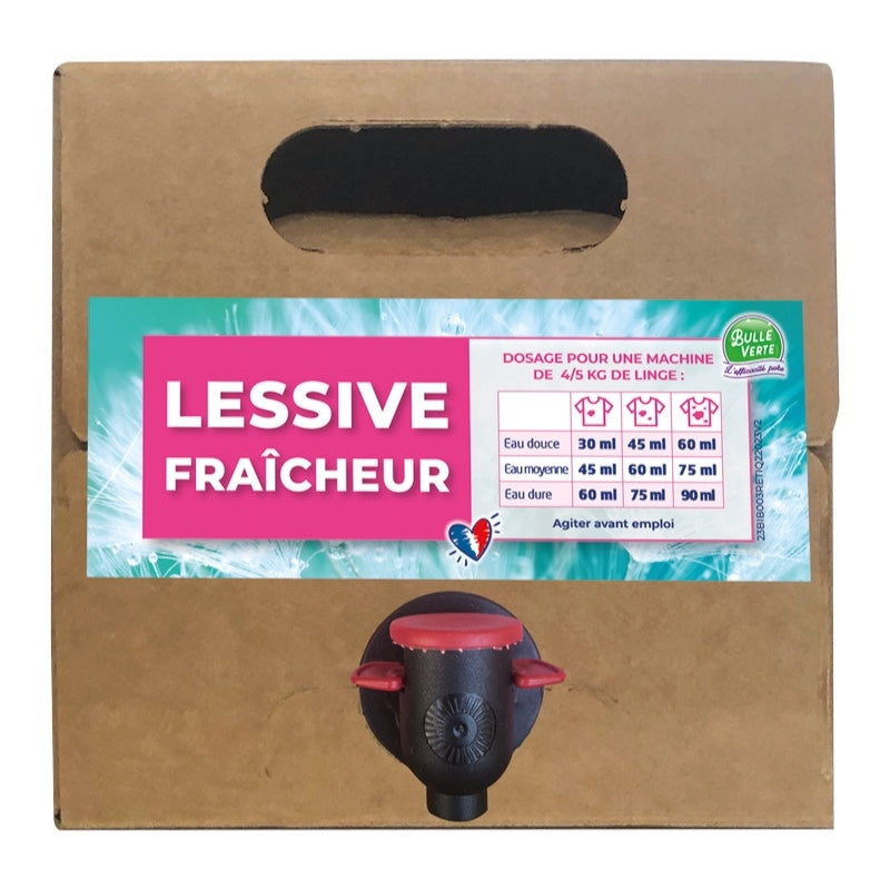 Bulle Verte - Lessive liquide fraîcheur ECO 3l