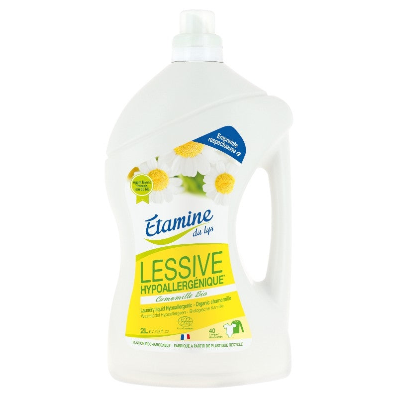 Etamine du Lys - Lessive liquide hypoallergénique camomille 2l