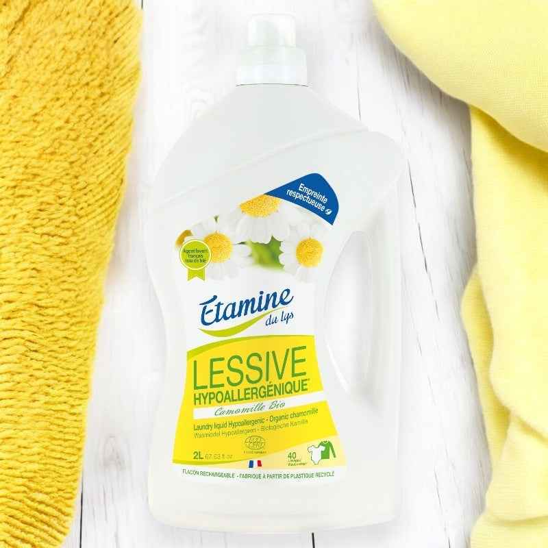 Etamine du Lys - Lessive liquide hypoallergénique camomille 2l