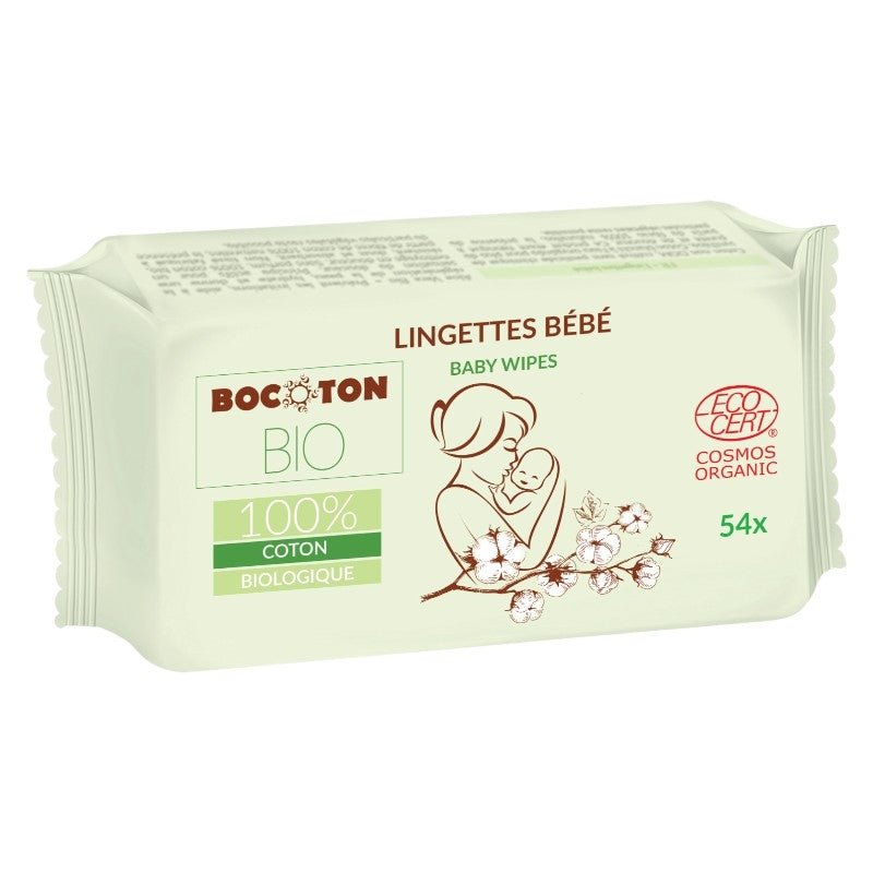 Bocoton - Bio-Babytücher - 54 Stück