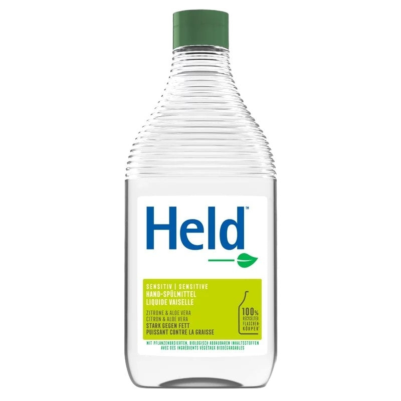 Held - Umweltfreundliches Geschirrspülmittel mit Zitrone und Aloe Vera