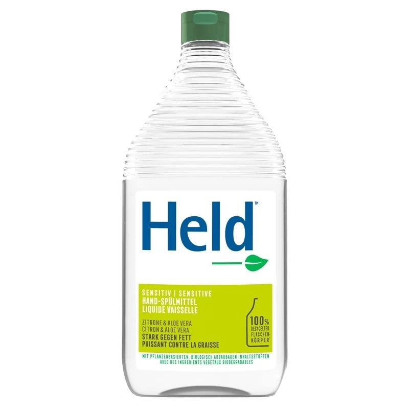 Held - Umweltfreundliches Geschirrspülmittel mit Zitrone und Aloe Vera 950ml