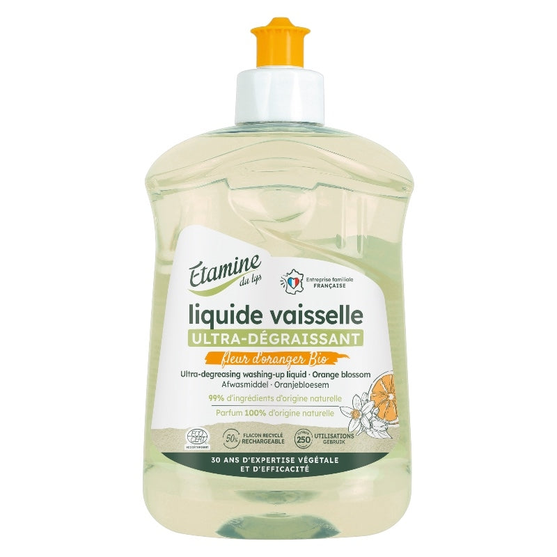 Etamine du Lys - Ultra-entfettendes Geschirrspülmittel mit Orangenblütenduft 500ml